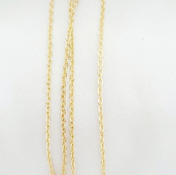 18K Gold filled Hamsa hand necklace. New - Picture 5 of 8